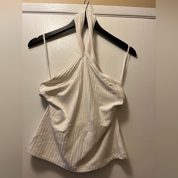 Anthropologie Ribbed Halter Tank - Picture 2 of 6
